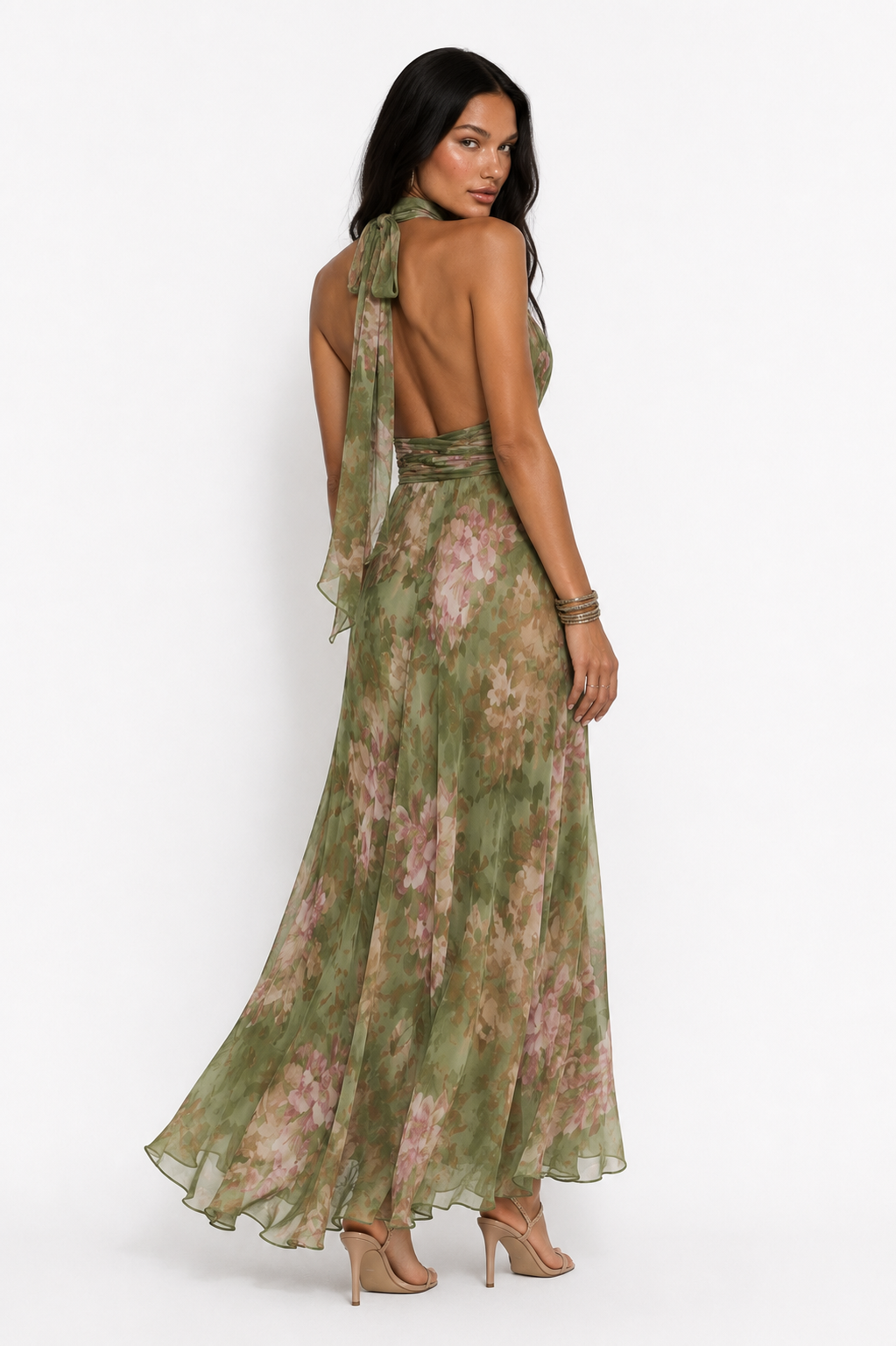 SAVÁEA Fleur de Verre Maxi Dress - SAVÀEA