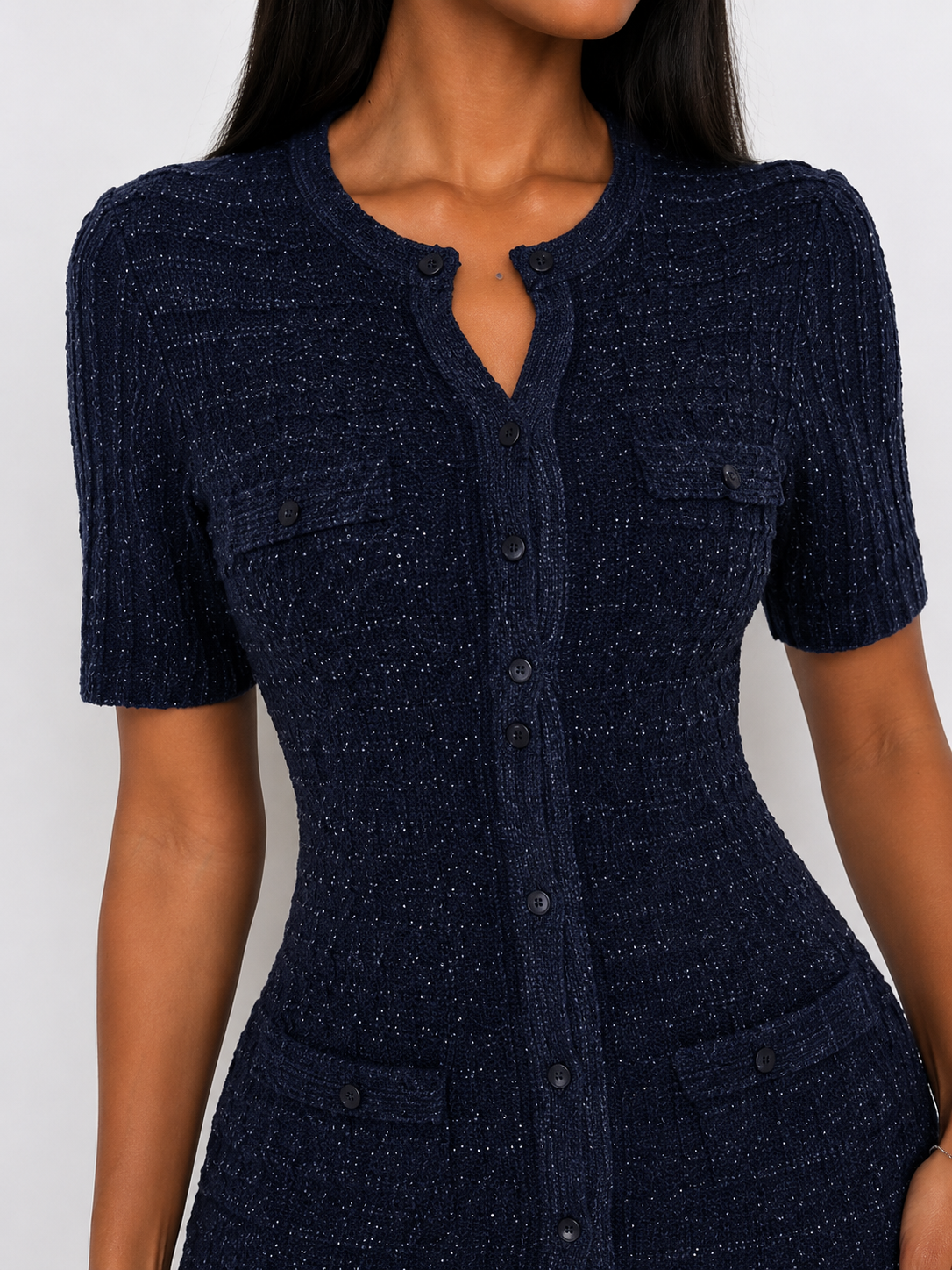 Elegant Noirelle Dress - SAVÀEA