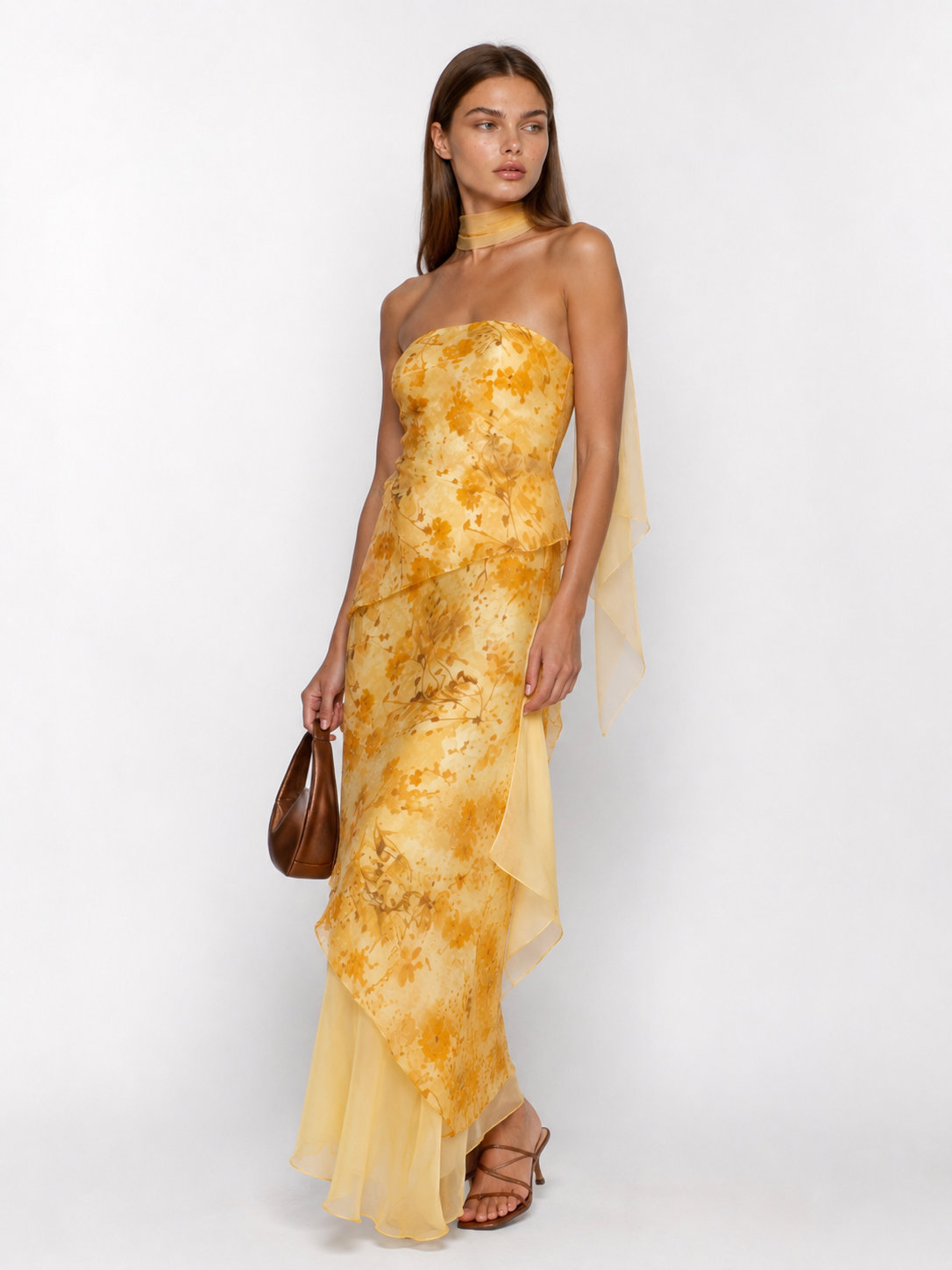 SAVÁEA Soleil D'Or Gown - SAVÀEA