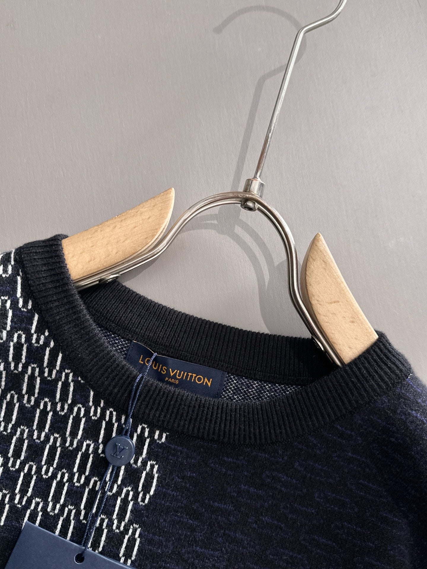 Louis Vuitton Plaid Cardigan