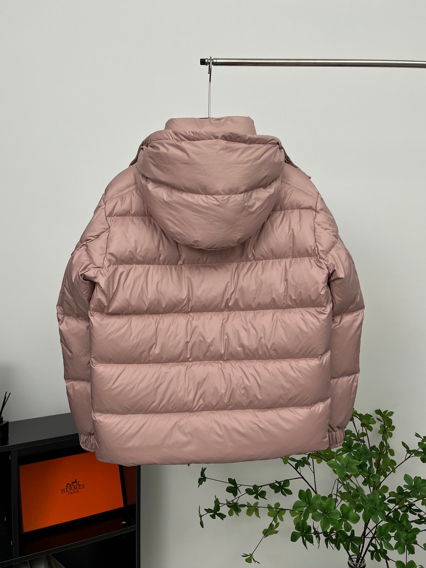 Moncler Maya Salmon Pink Coat