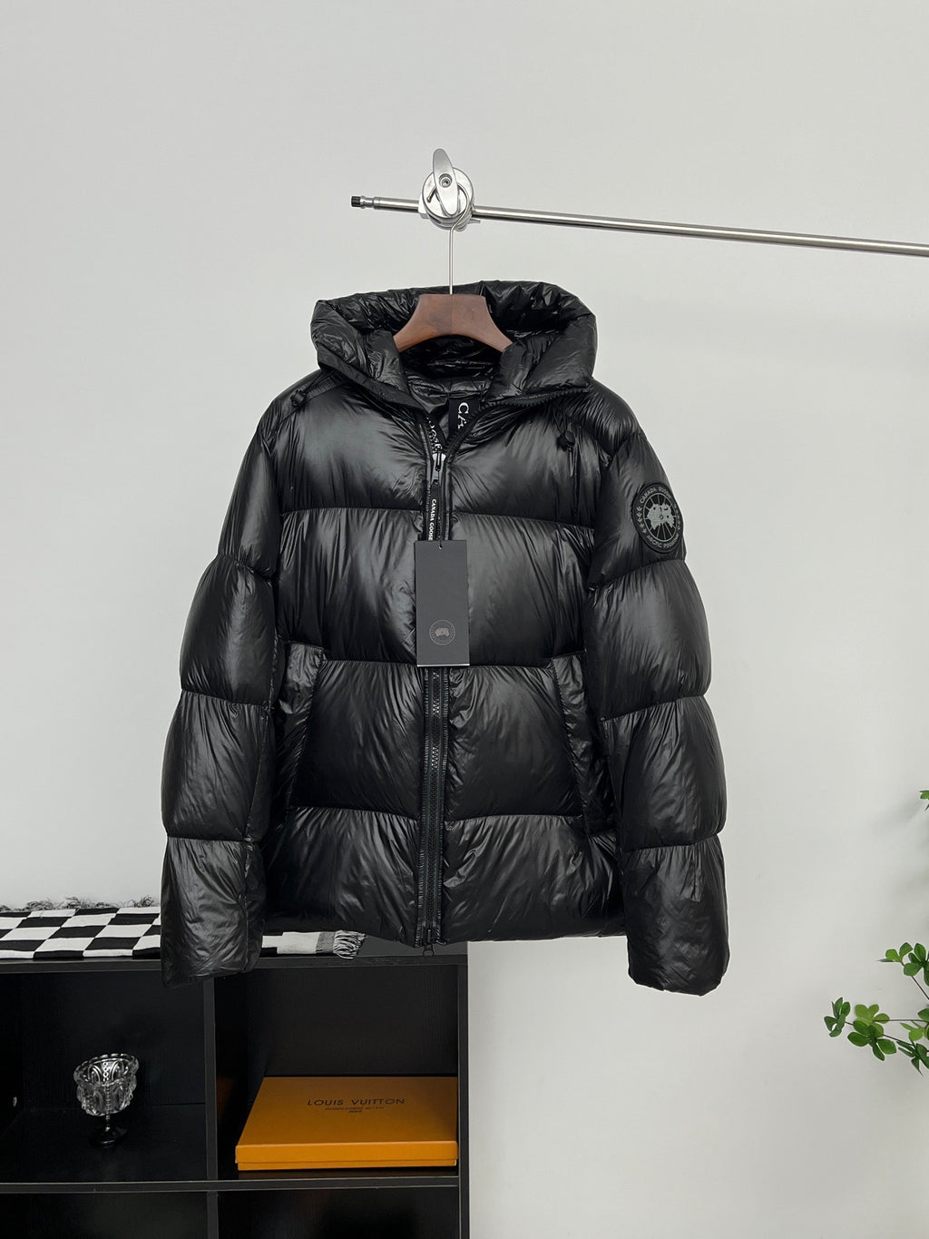 Black On Black Canada Goose Jacket