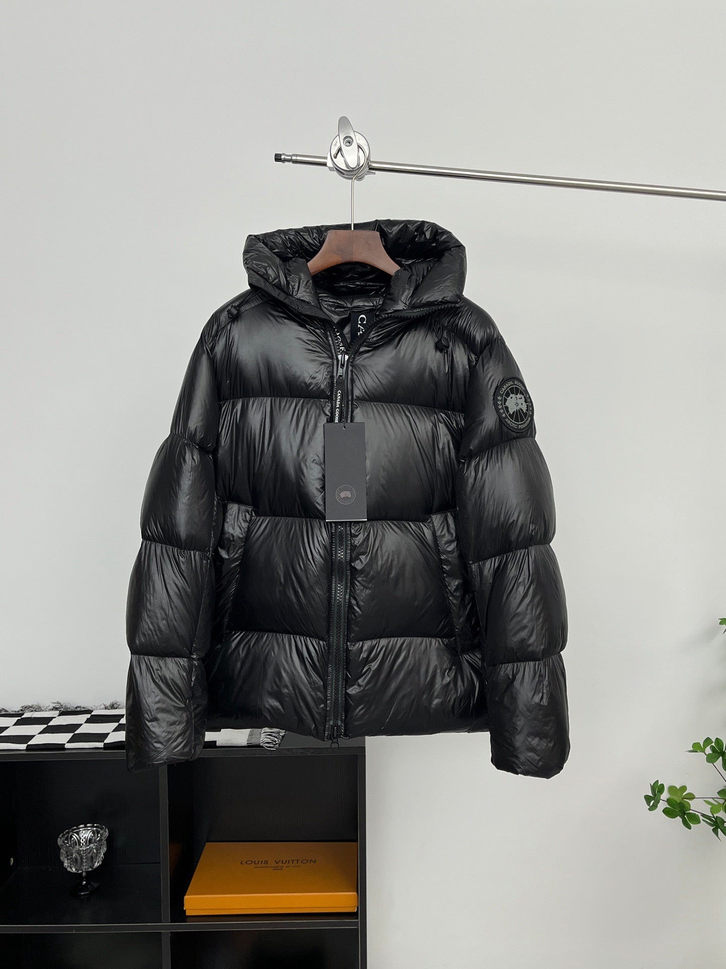 Black On Black Canada Goose Jacket