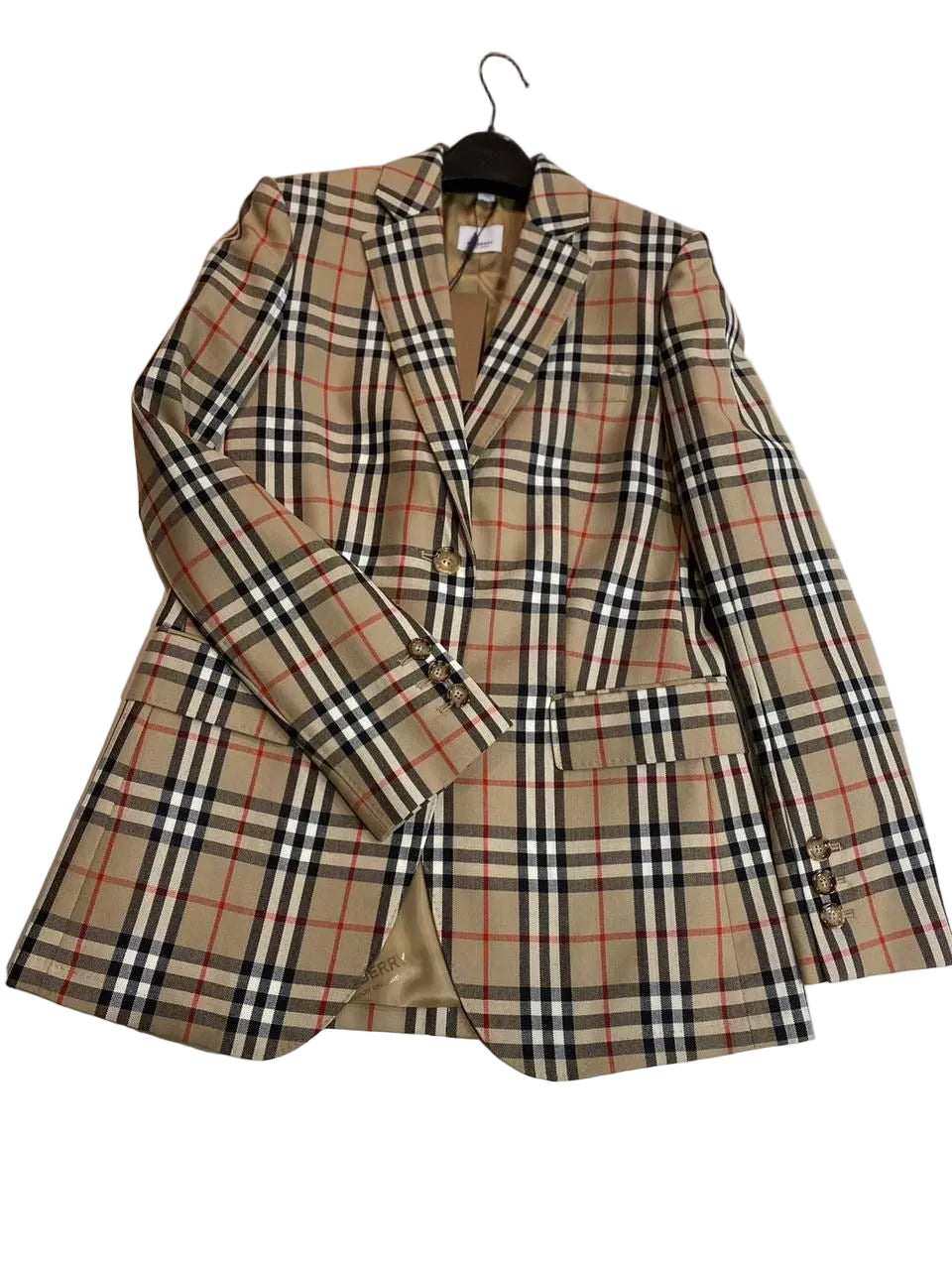 The Coralie Plaid Blazer