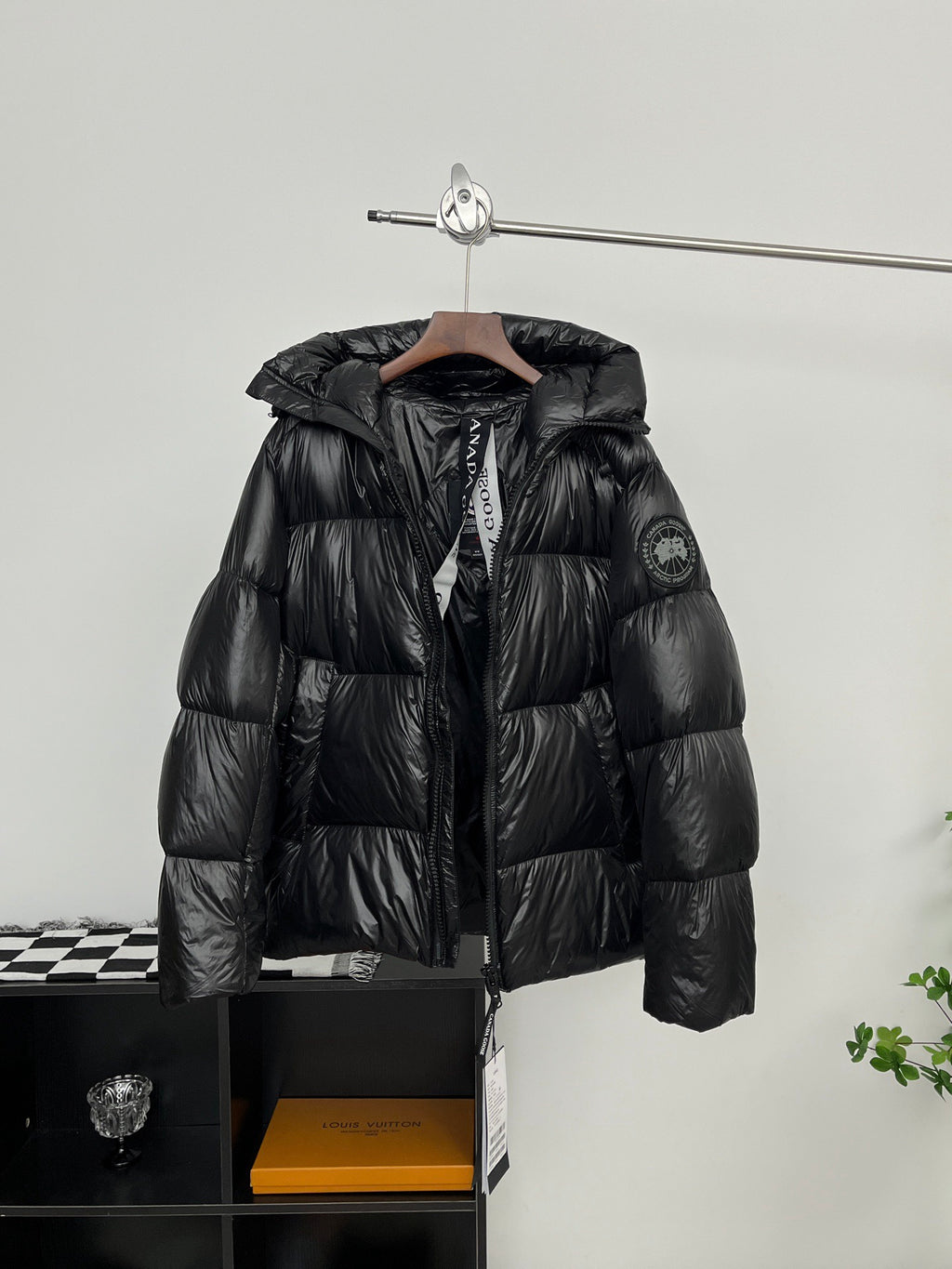 Black On Black Canada Goose Jacket