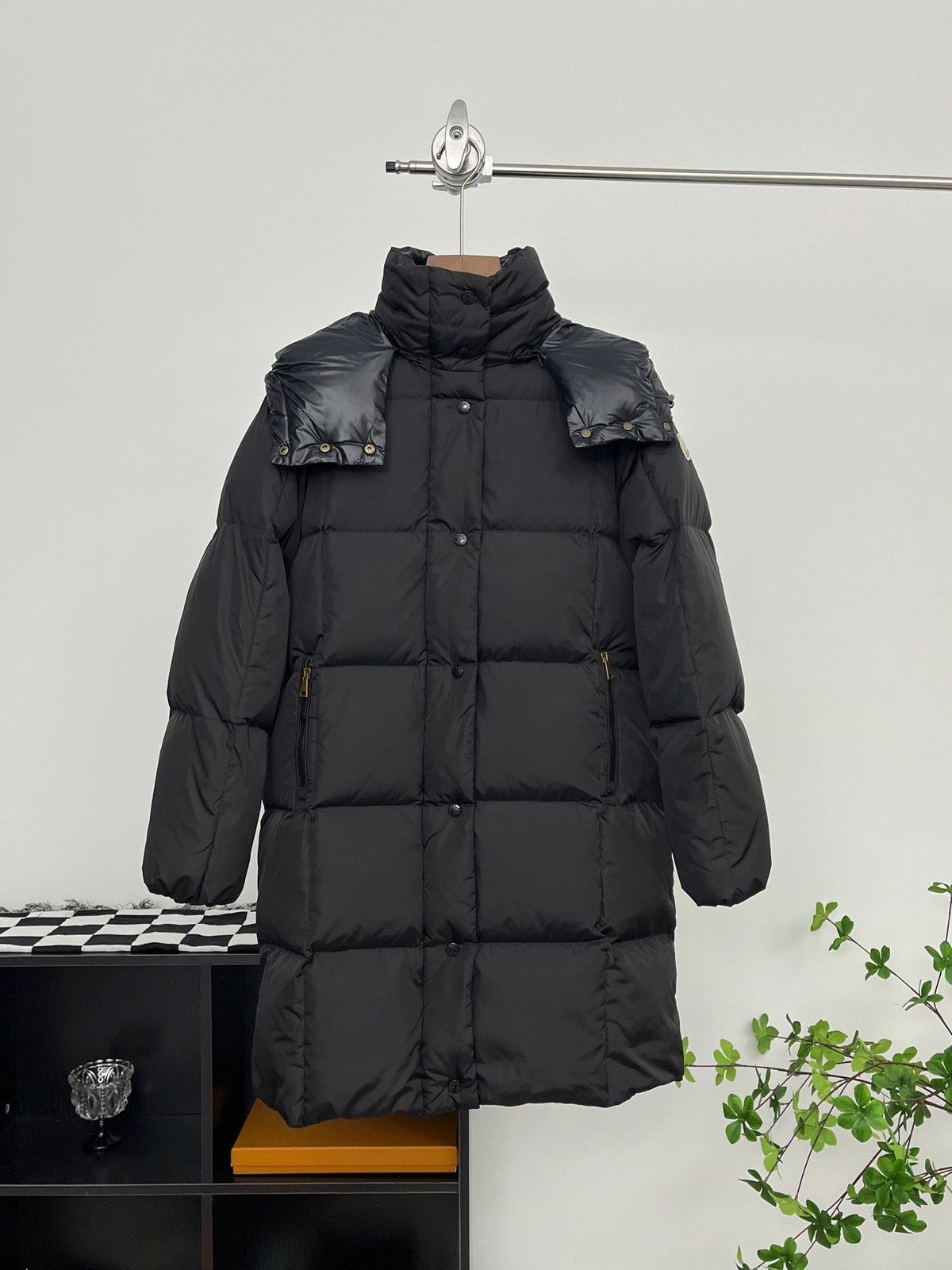 The Odette Black Down Jacket