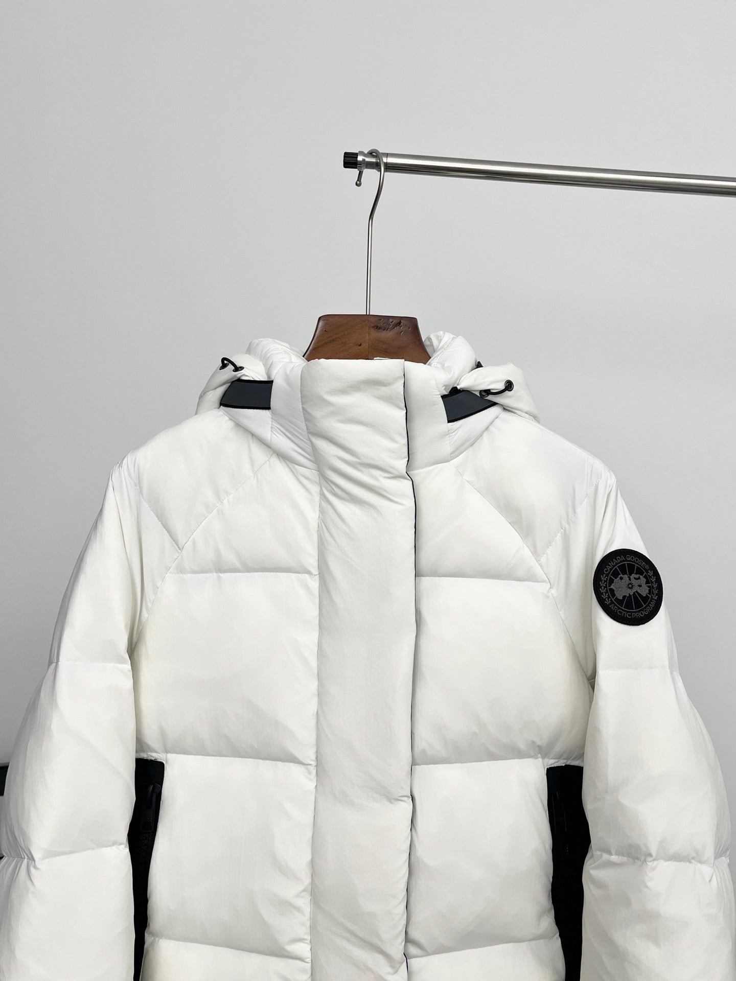 Canada Goose Black On White Jacket