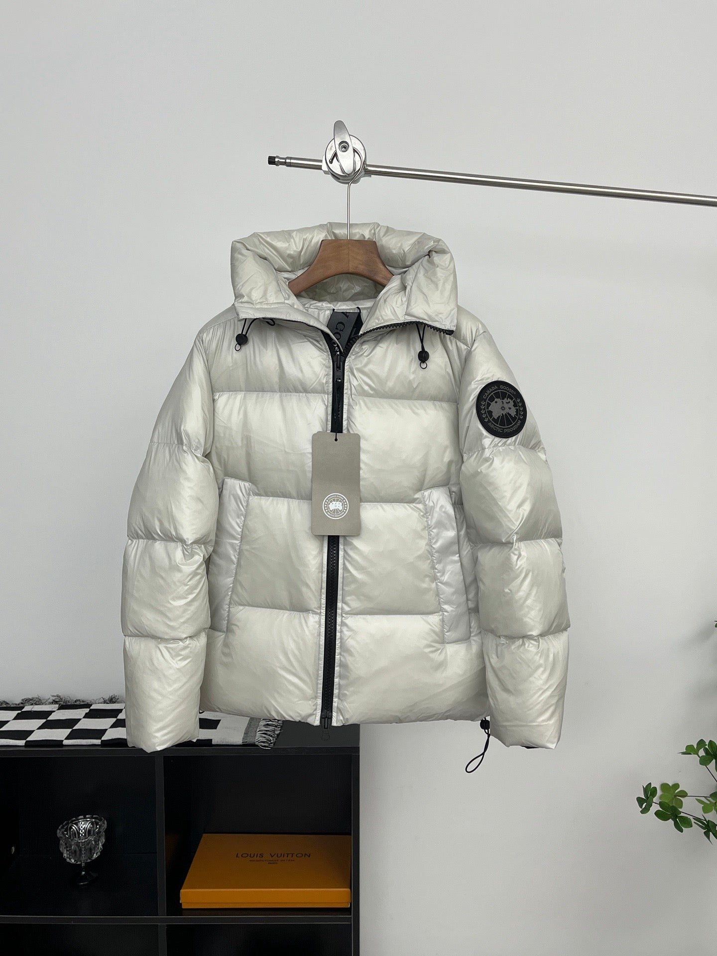 White Canada Goose Jacket