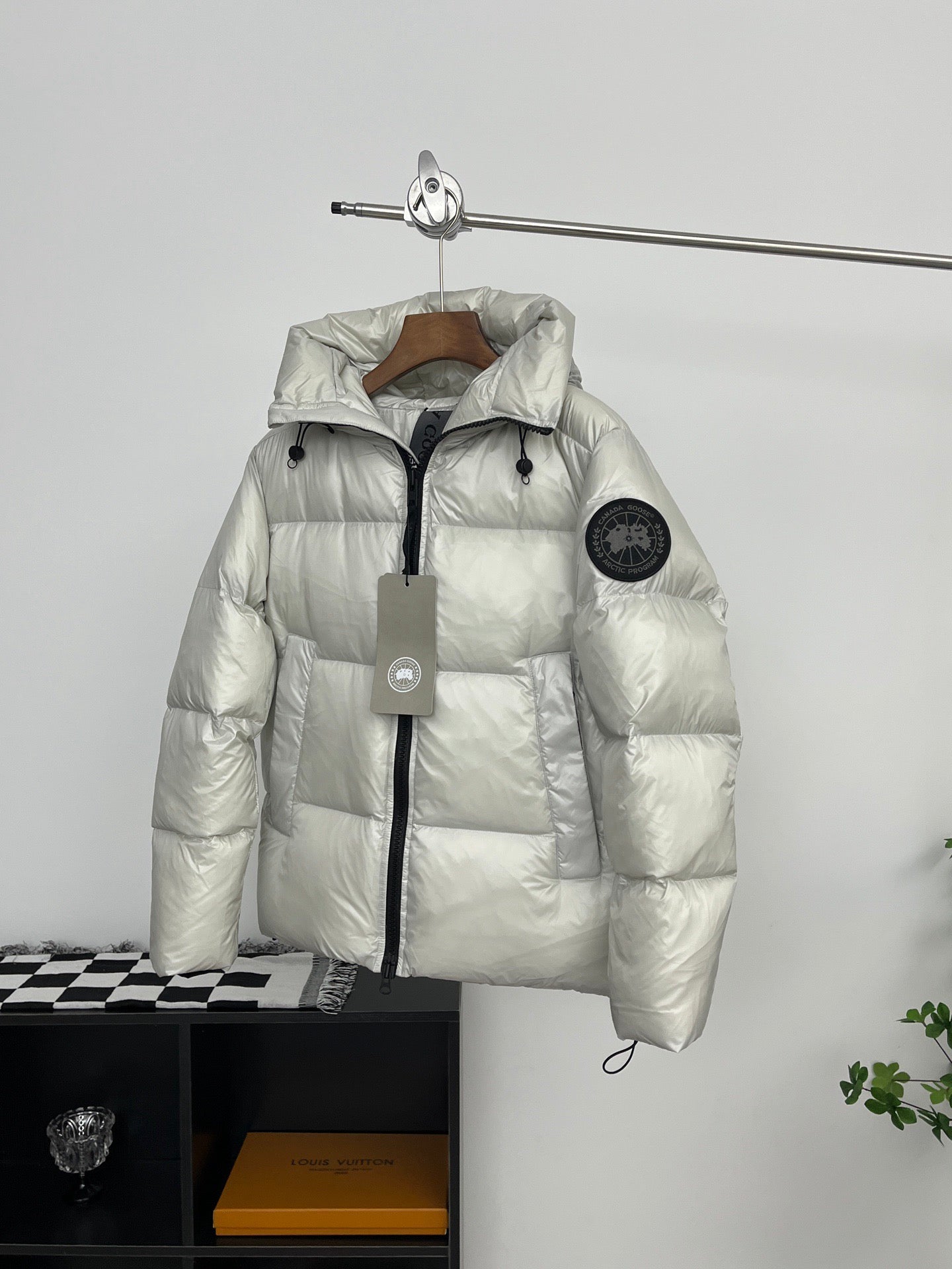 White Canada Goose Jacket