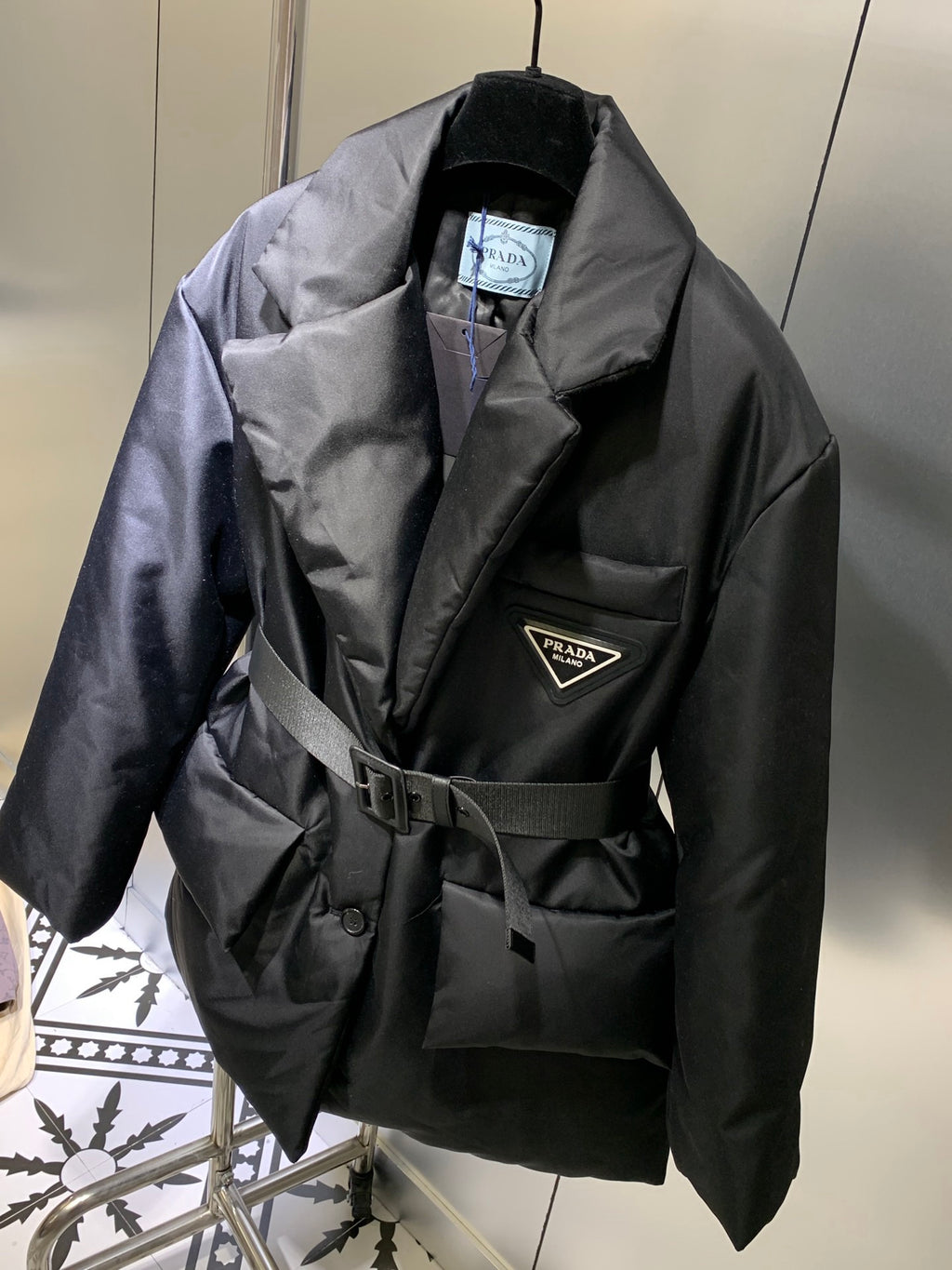 PRADA LONG LADY PUFFER