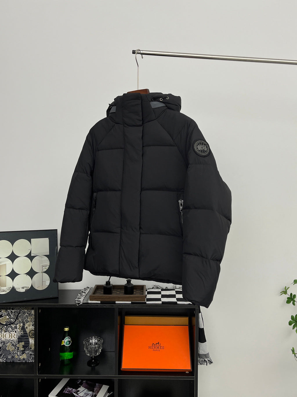 Canada Goose Black Down Jacket