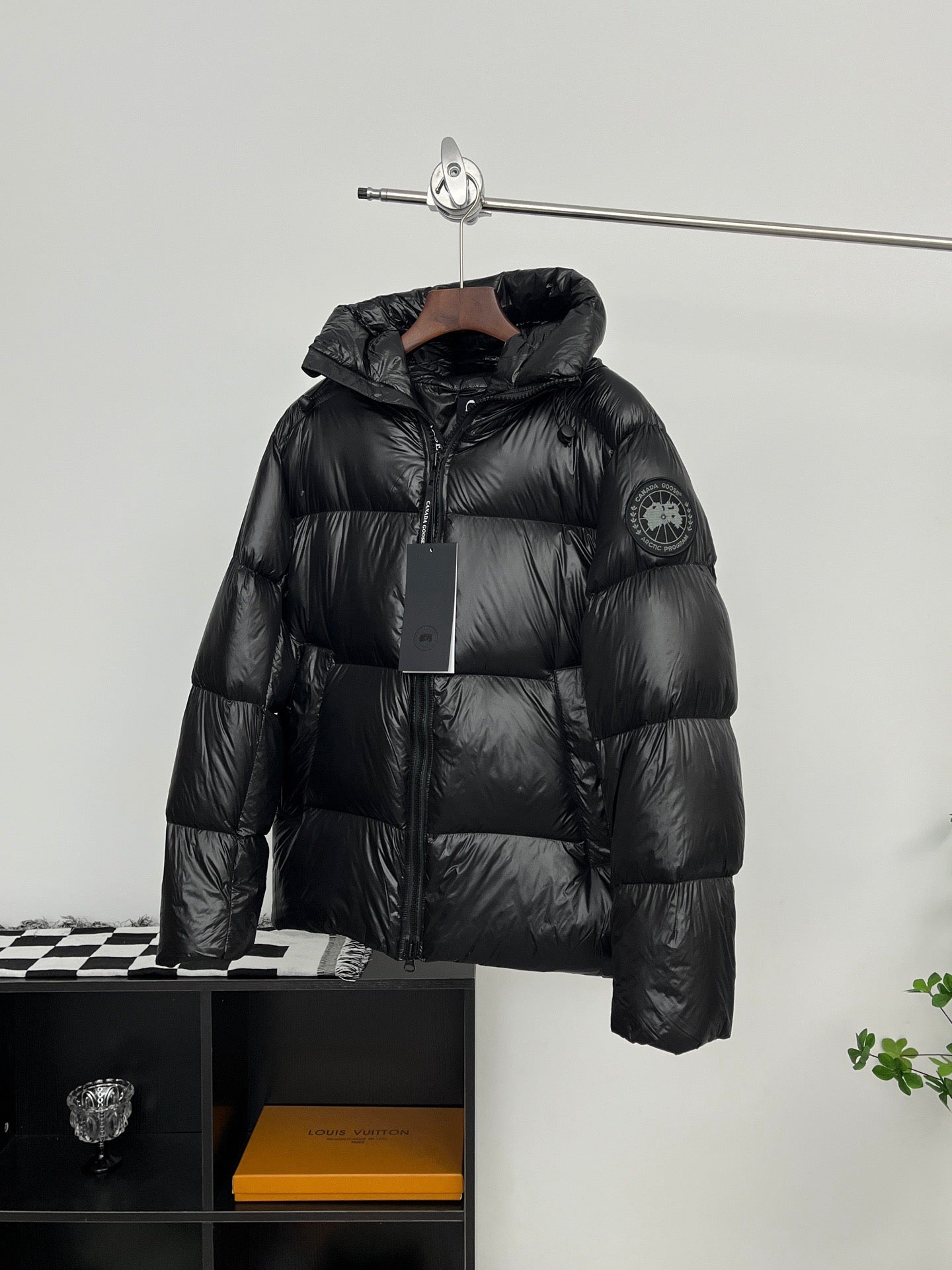 Black On Black Canada Goose Jacket