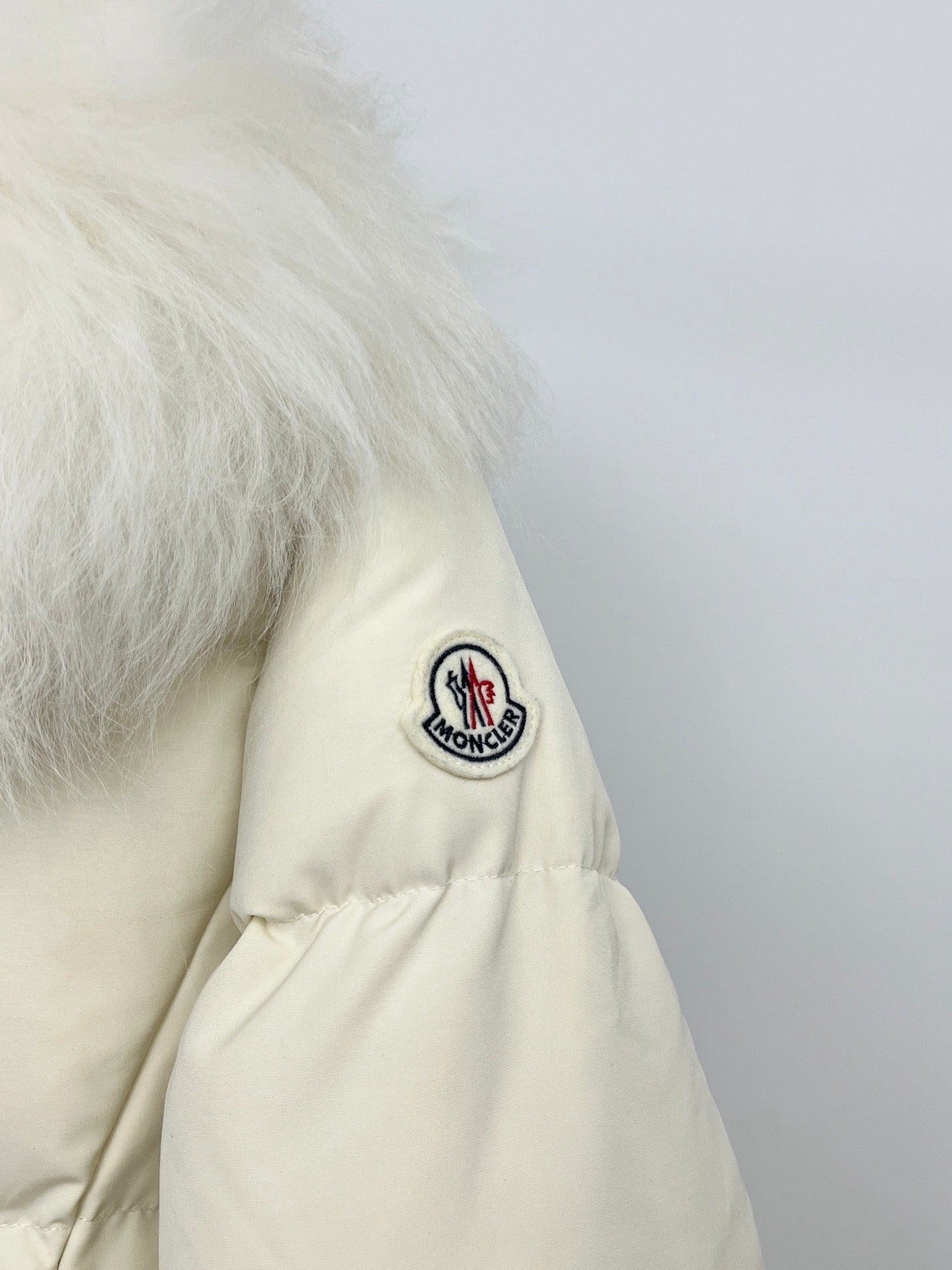 Moncler Long Down Jacket Women's White