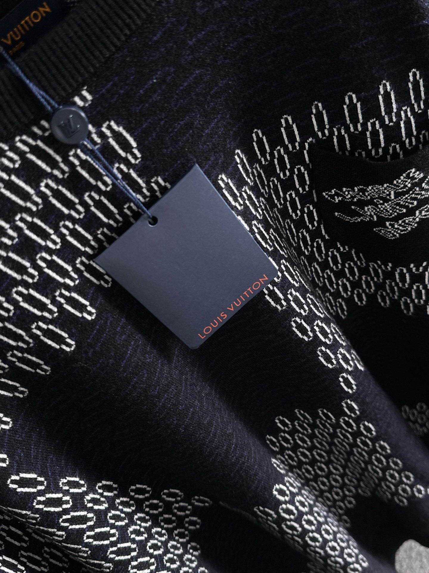 Louis Vuitton Plaid Cardigan