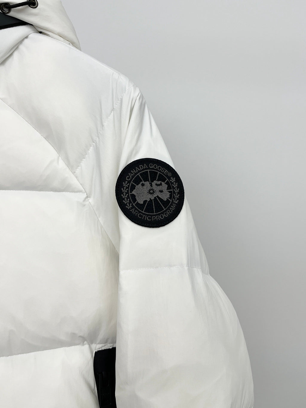 Canada Goose Black On White Jacket