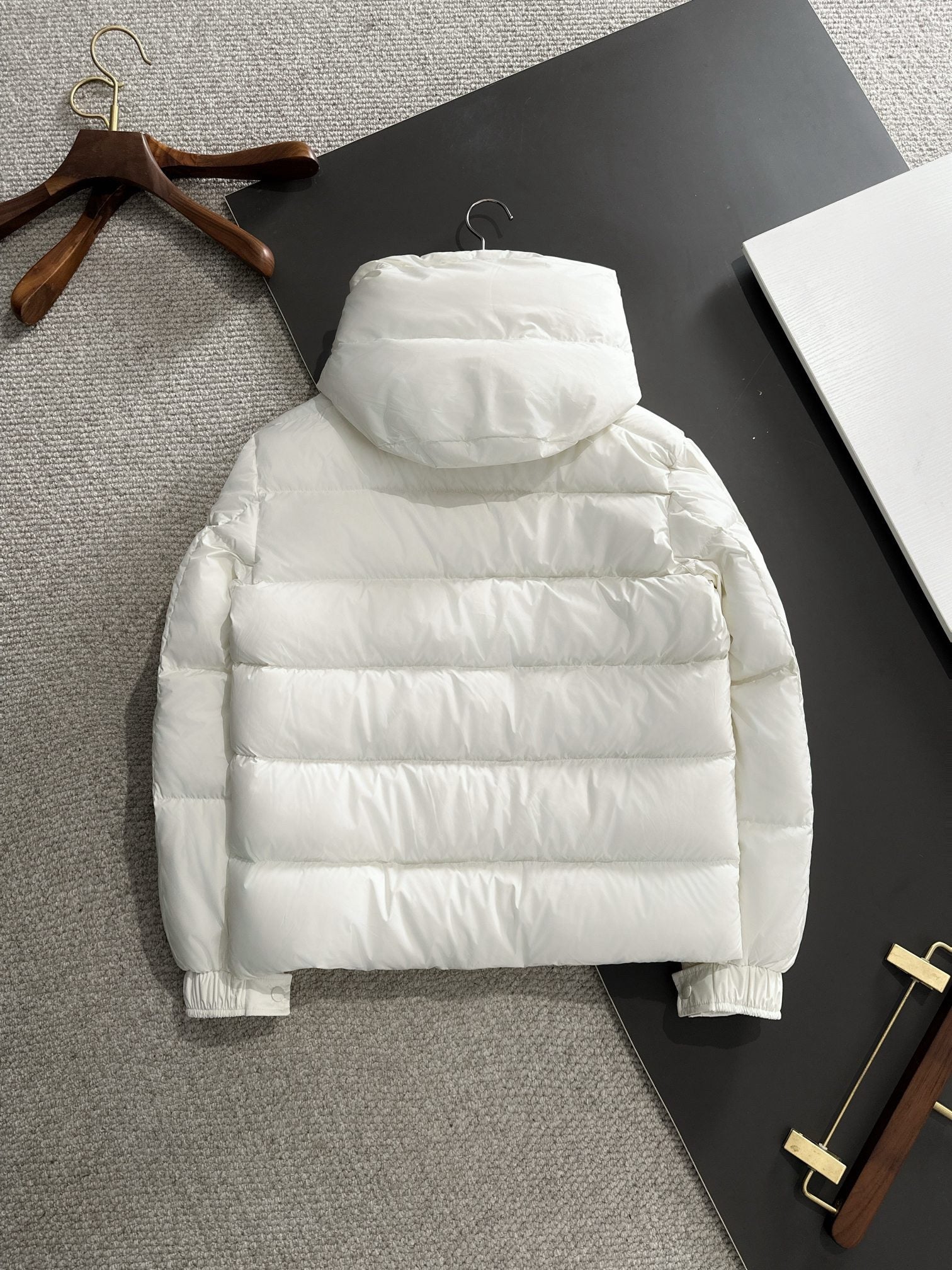 Moncler Maya White Coat