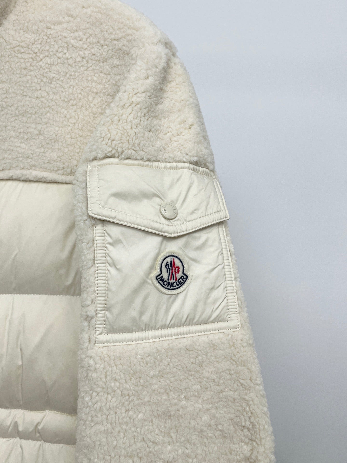 Moncler Long Down Jacket Women's White