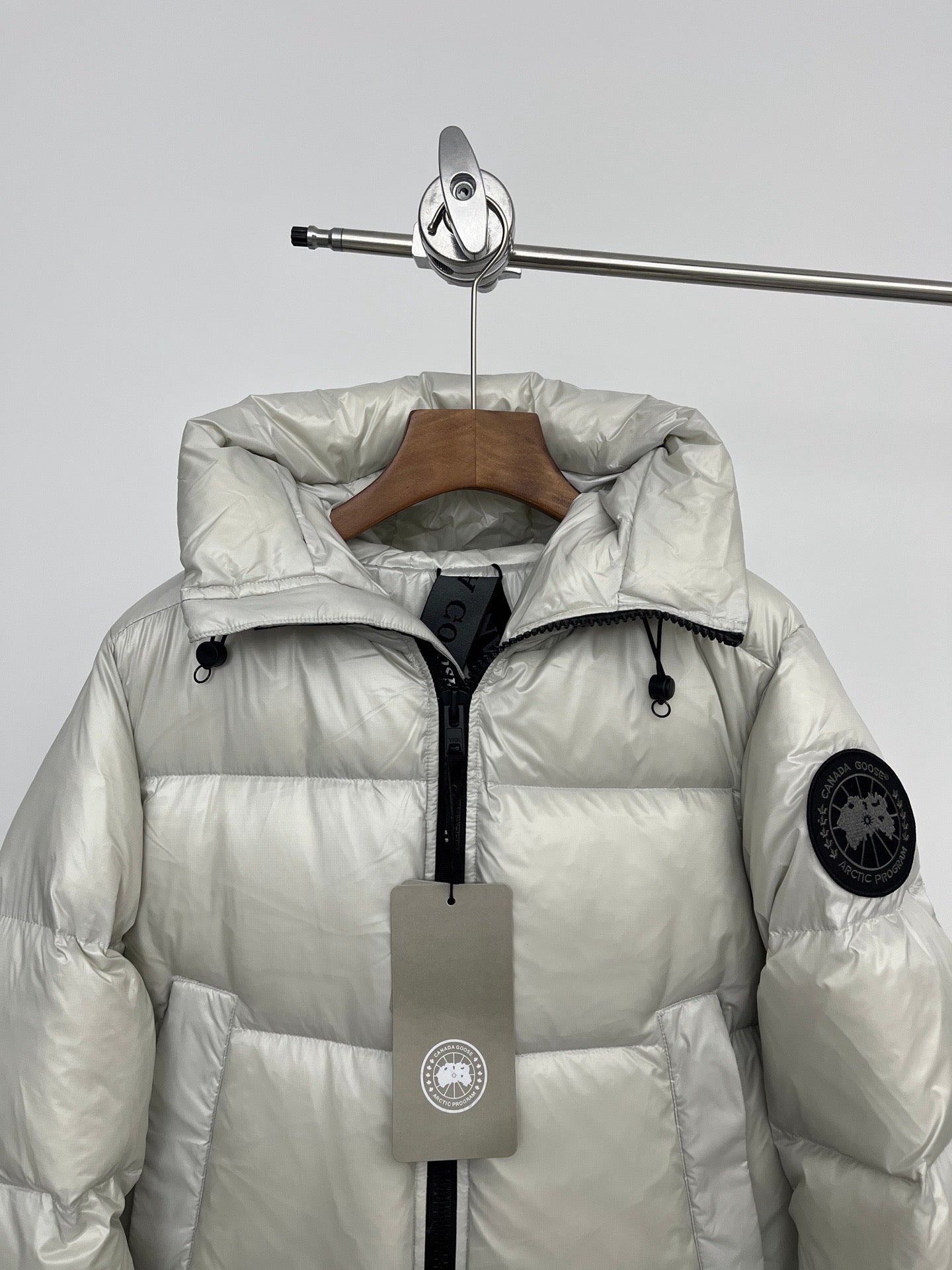 White Canada Goose Jacket