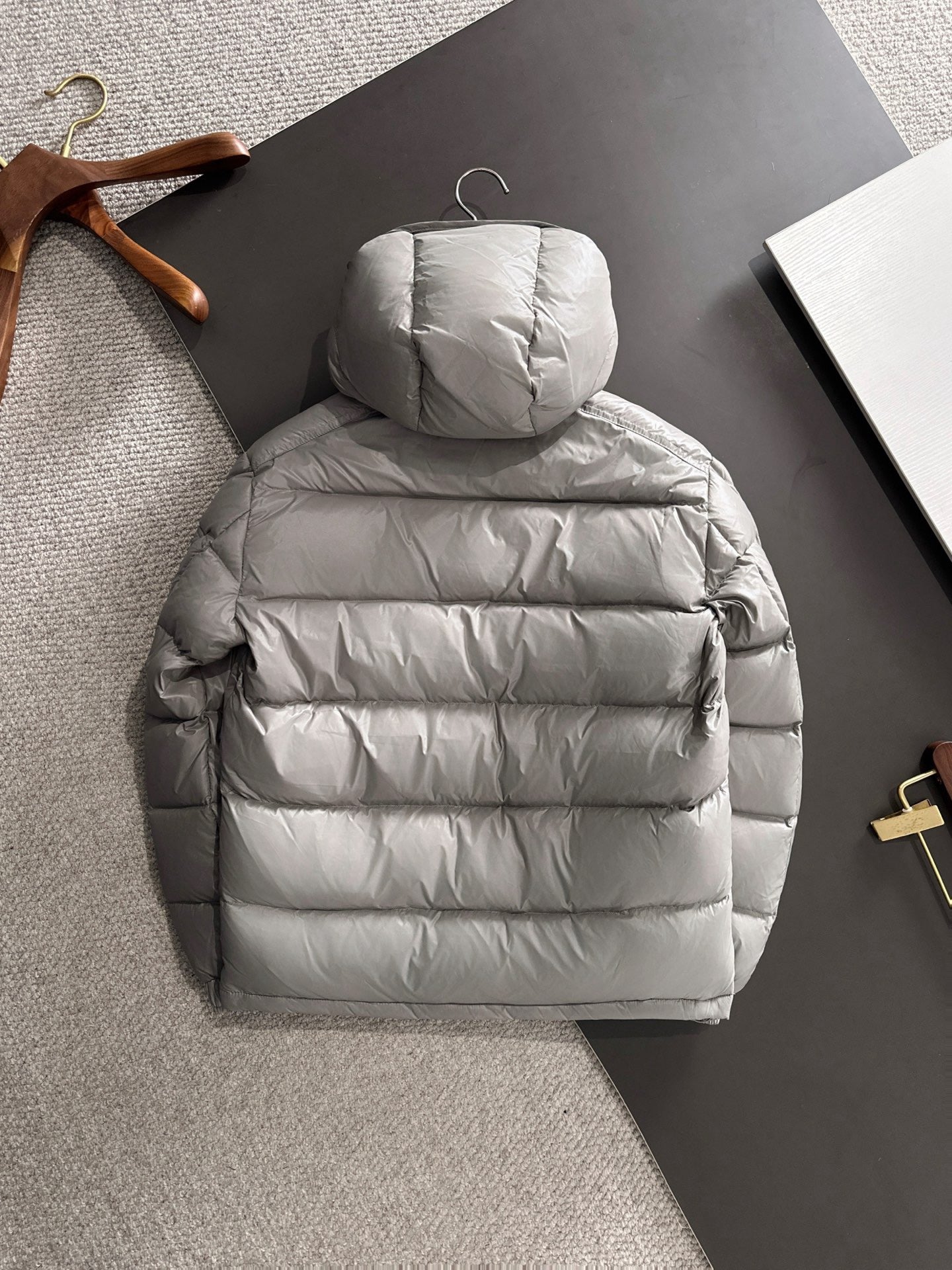 Moncler Maya Grey Coat