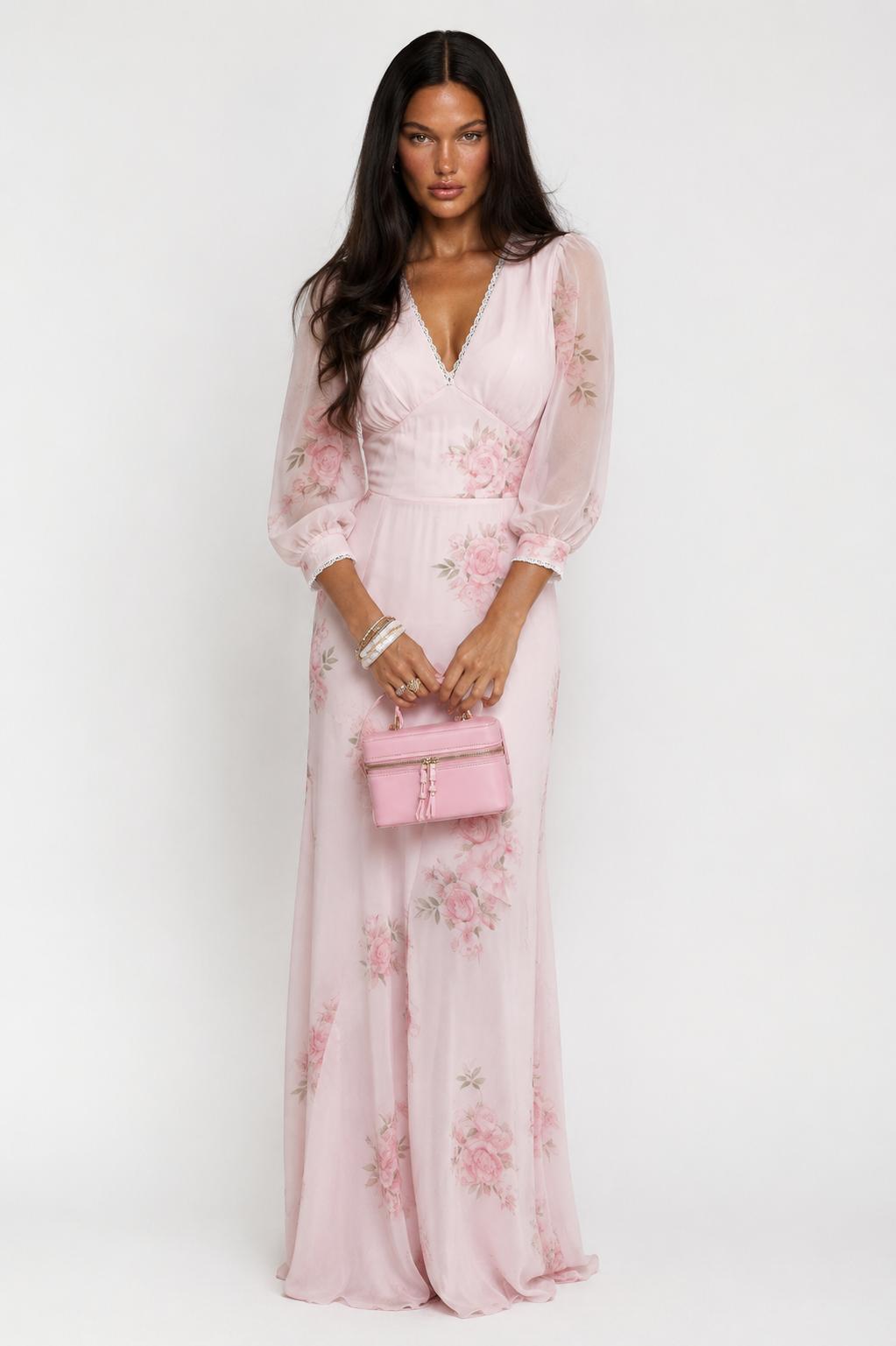 SAVÁEA Rosalie Fleur Maxi Dress - SAVÀEA