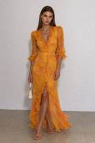 SAVÁEA Aurelia Sunset Maxi Dress - SAVÀEA