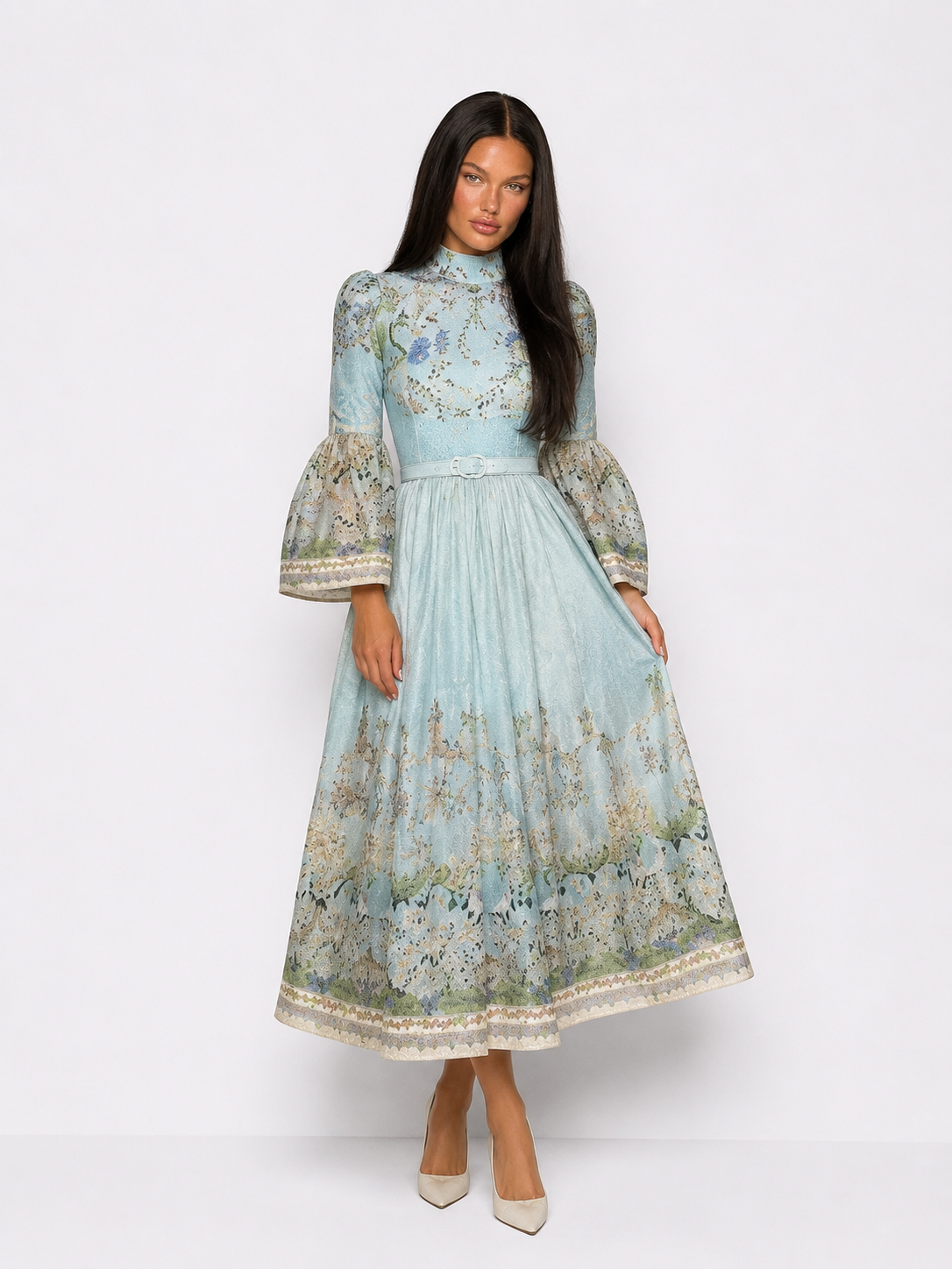 The Azure Époque Dress - SAVÀEA