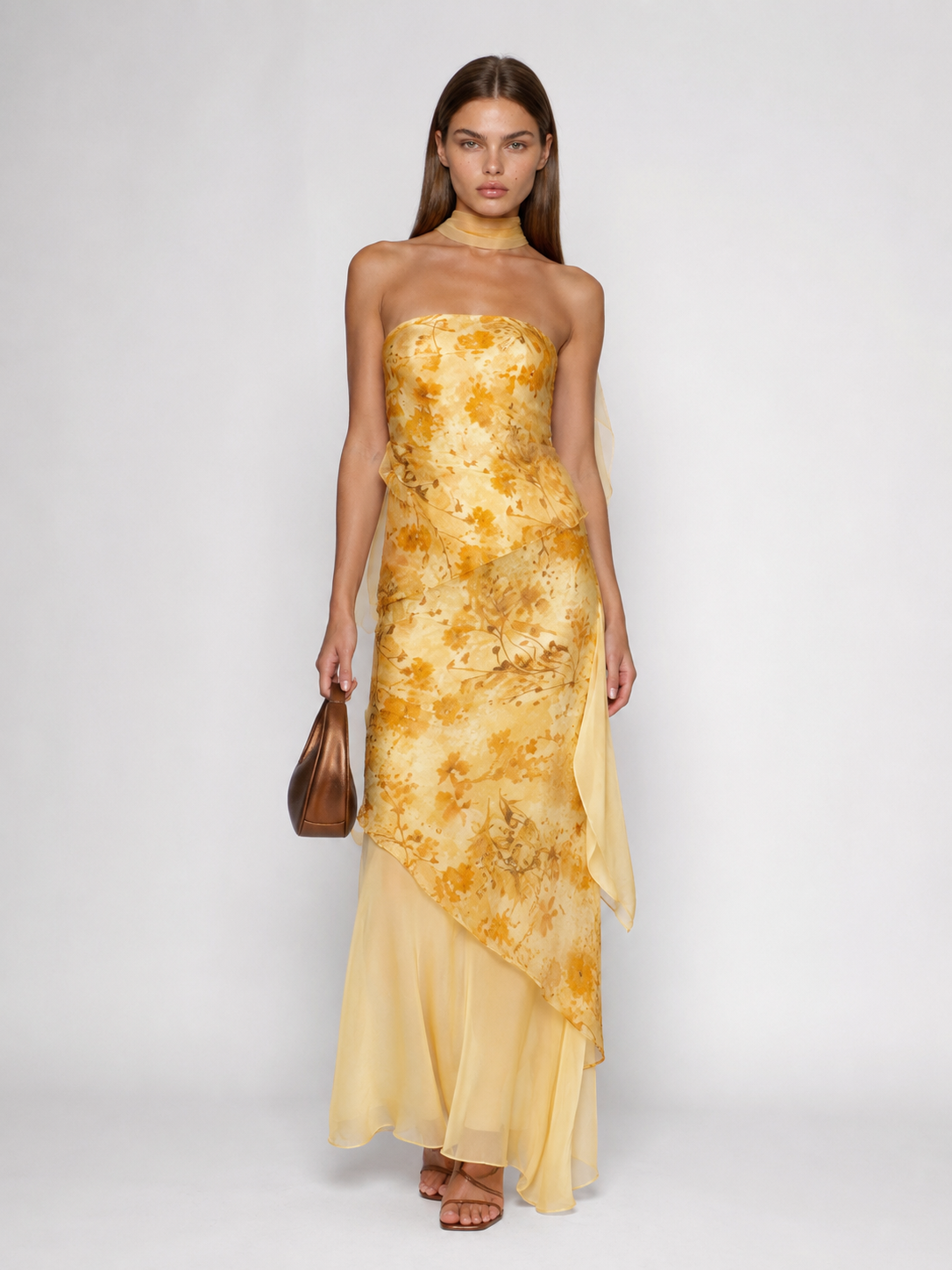 SAVÁEA Soleil D'Or Gown - SAVÀEA