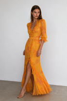 SAVÁEA Aurelia Sunset Maxi Dress - SAVÀEA