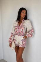 The Rosalie Two Piece Blouse Set - SAVÀEA