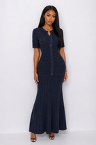 Elegant Noirelle Dress - SAVÀEA