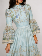 The Azure Époque Dress - SAVÀEA