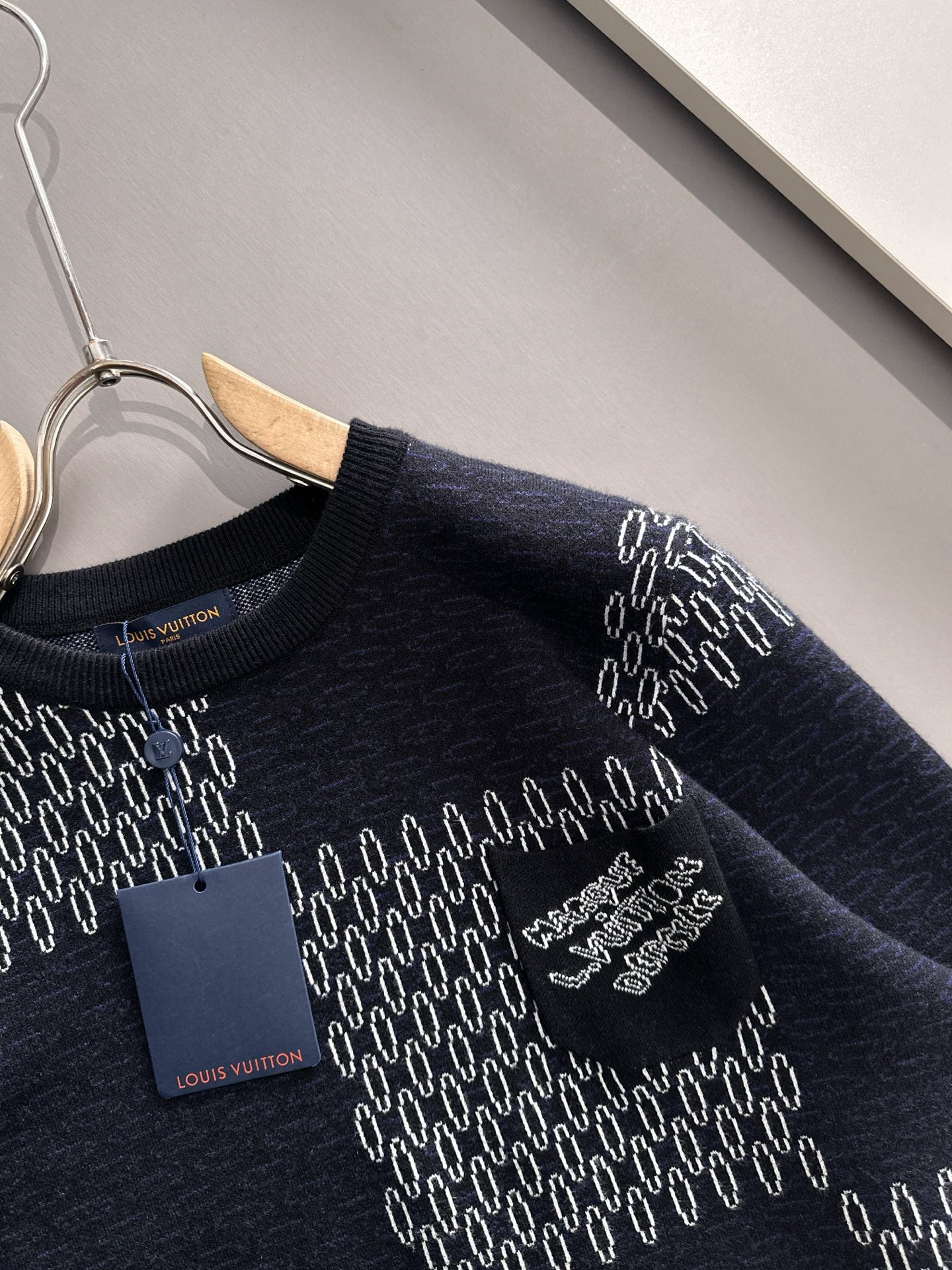 Louis Vuitton Plaid Cardigan