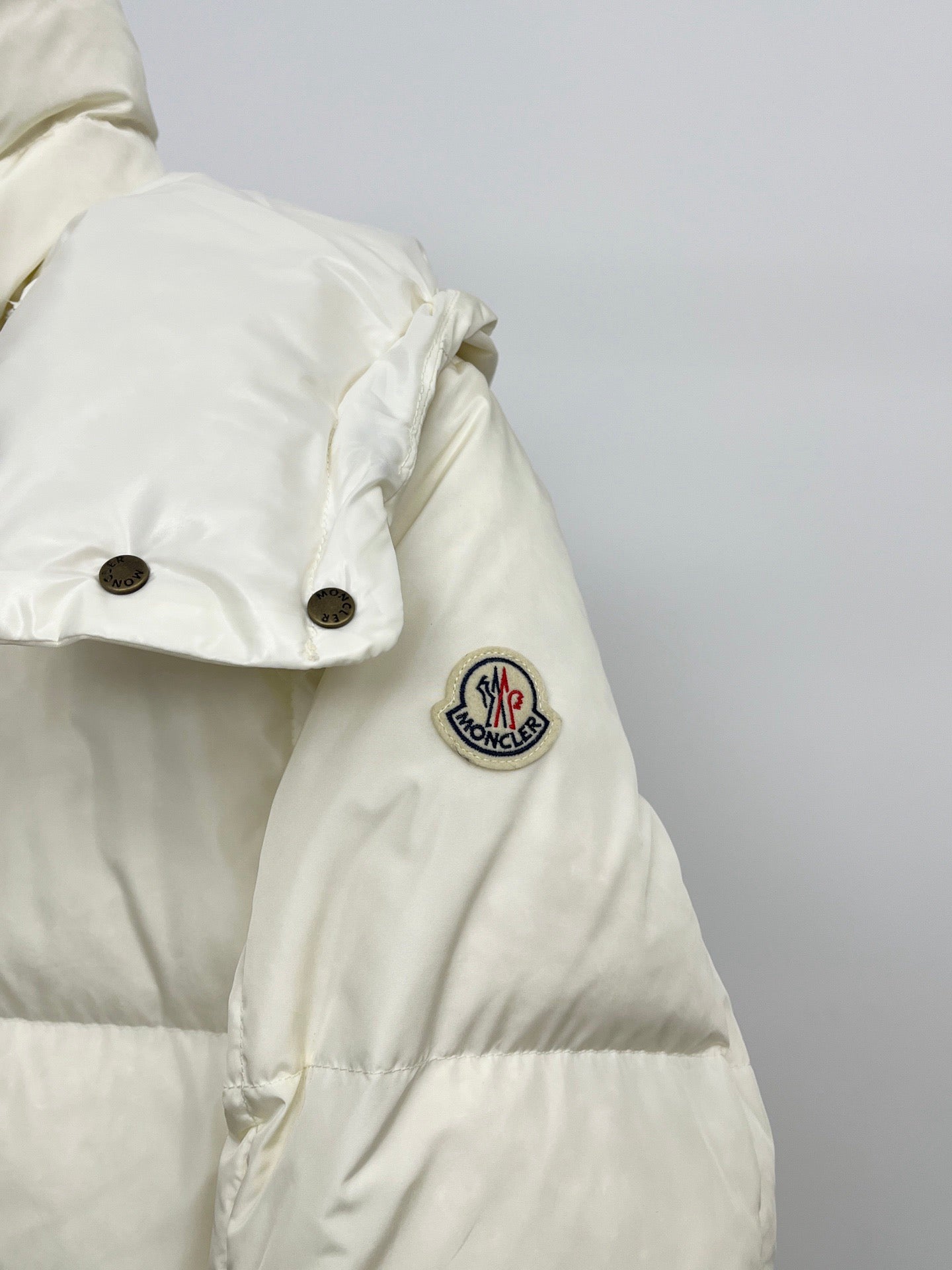 Moncler Long Down Jacket Women's White