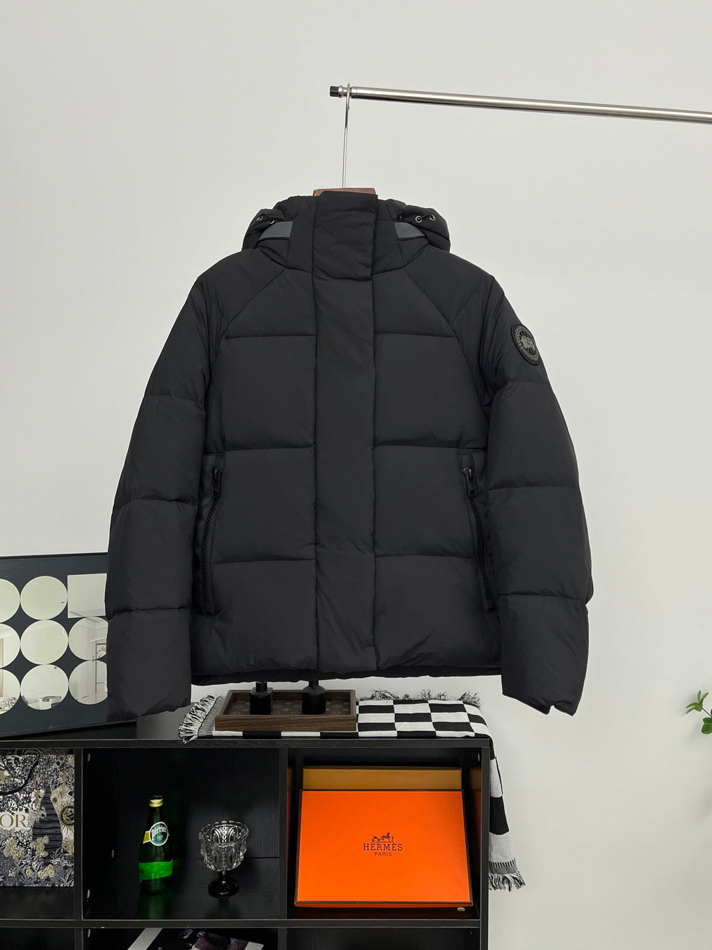 Canada Goose Black Down Jacket