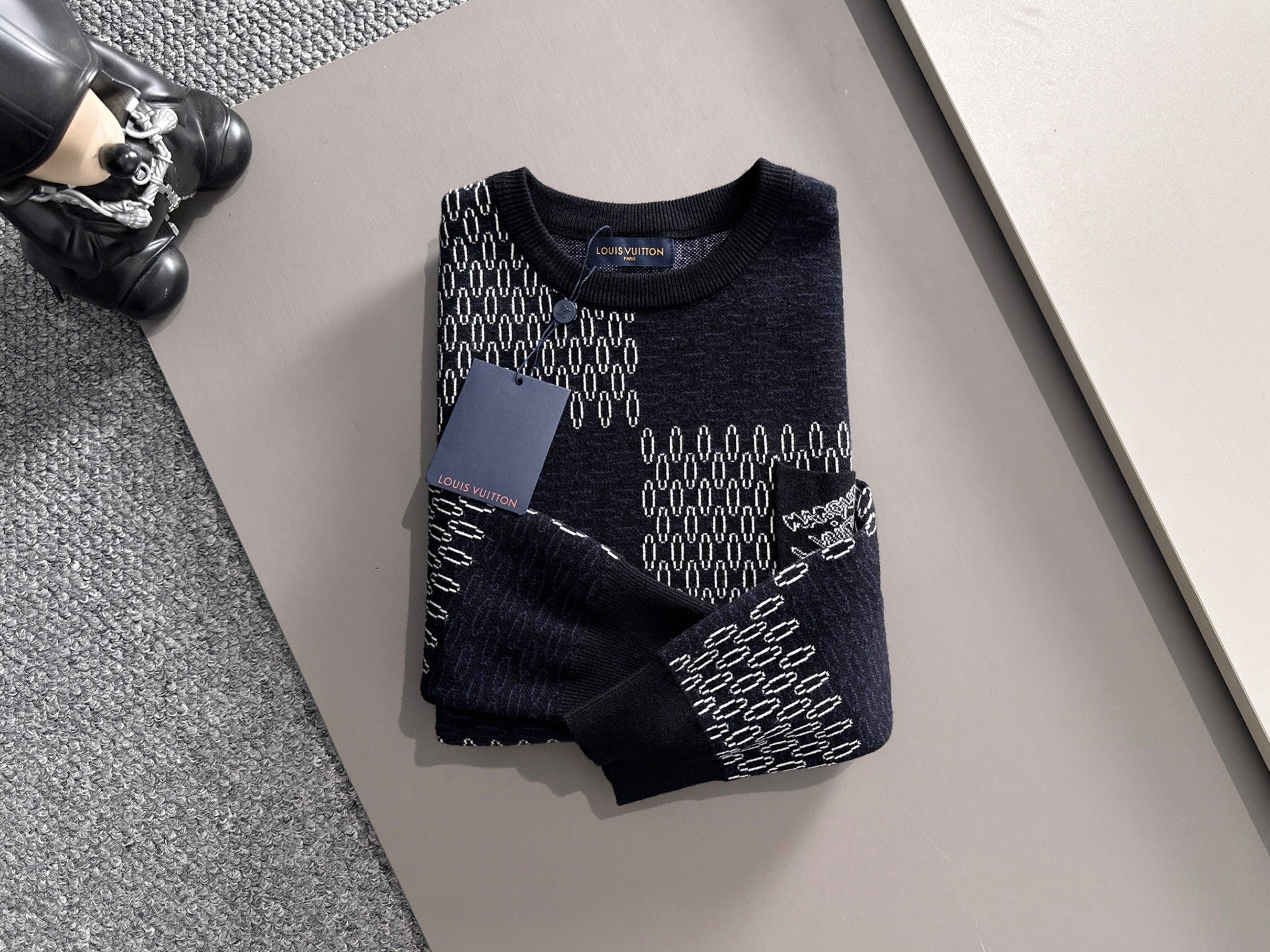 Louis Vuitton Plaid Cardigan