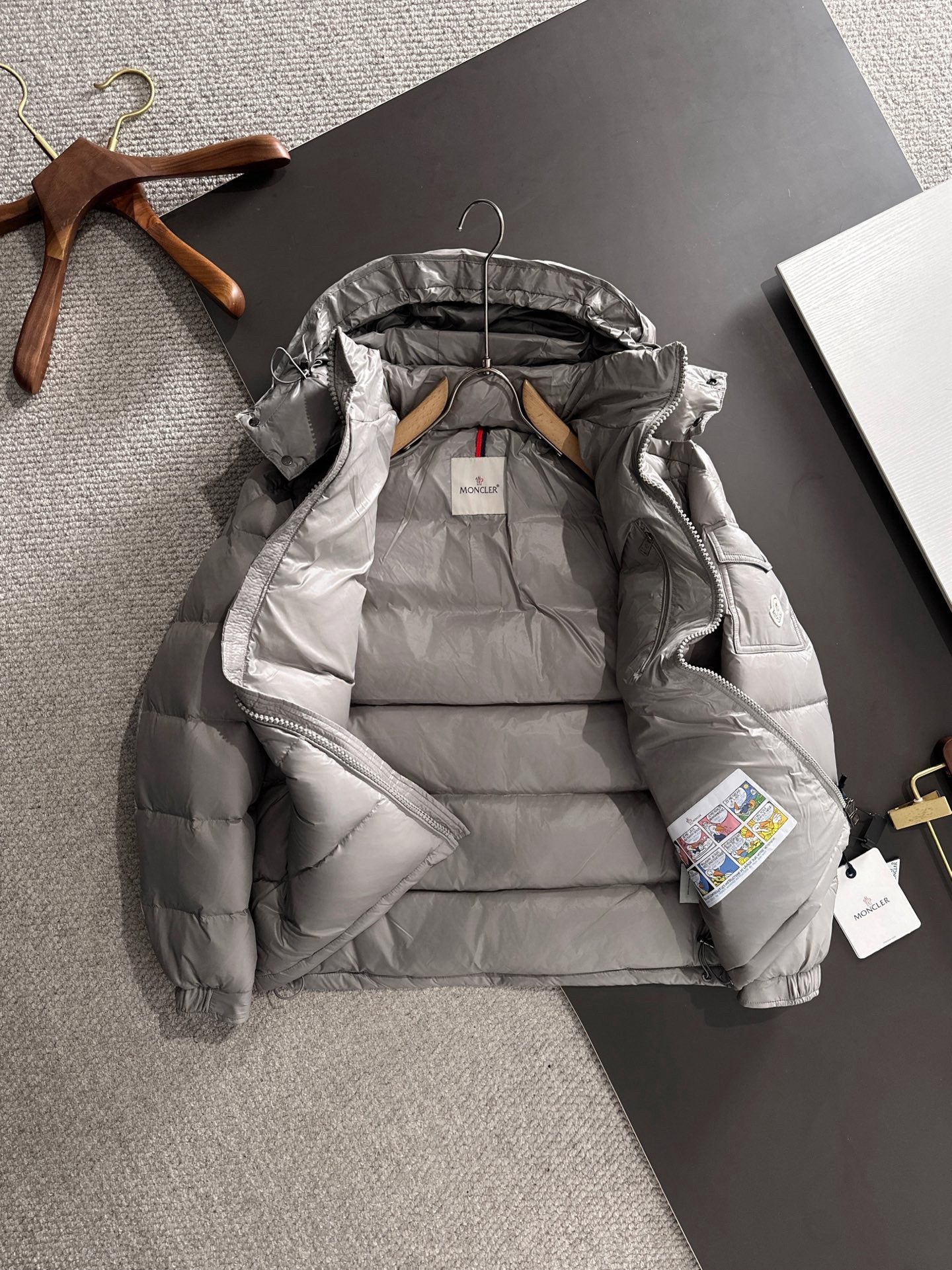 Moncler Maya Grey Coat