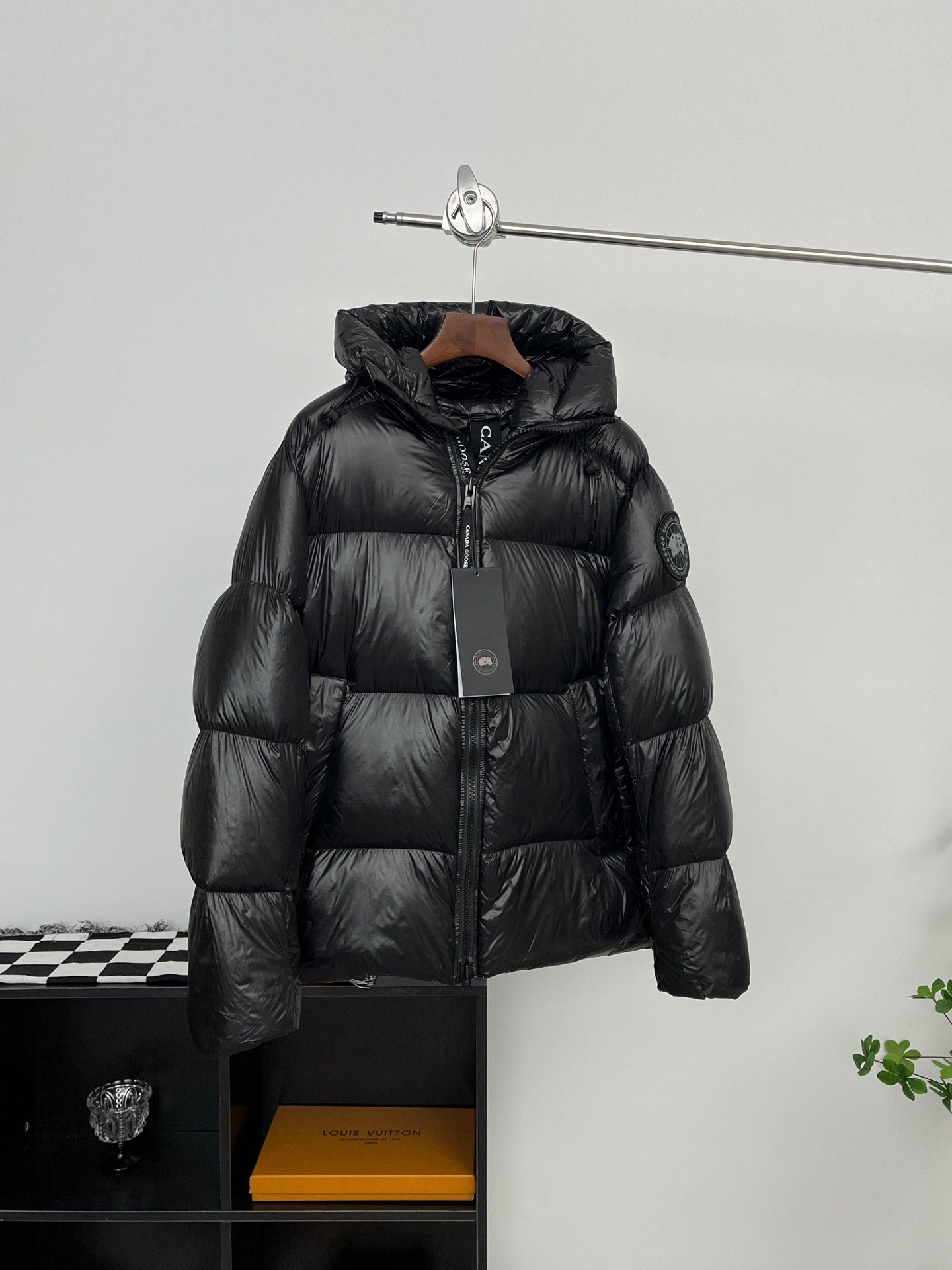 Black On Black Canada Goose Jacket