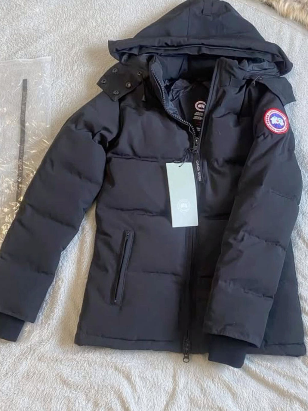 CANADA GOOSE SNATCHABLE COAT BLACK