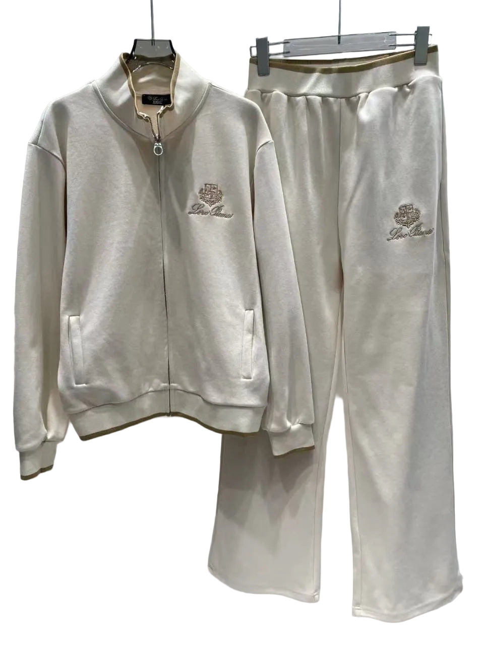 The Aurelie Beige Track Jacket