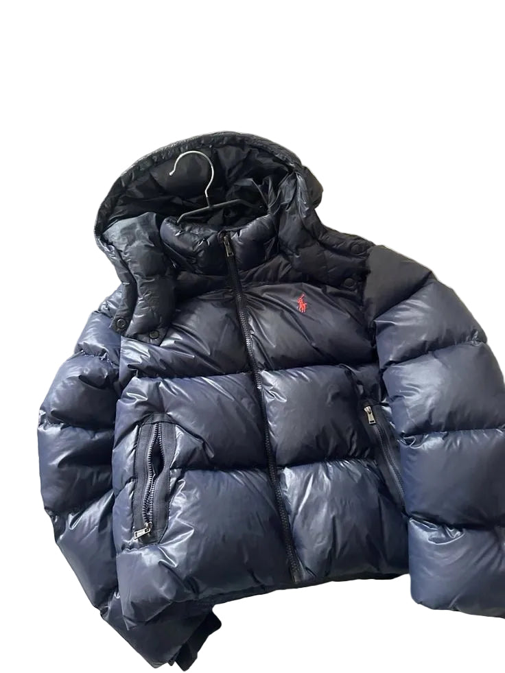 The Beatrix Navy Coat