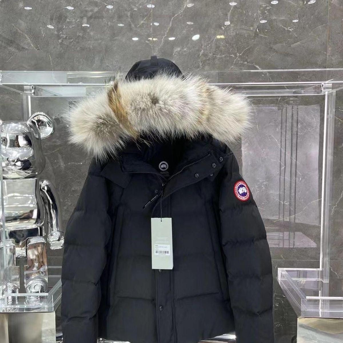 Black Canada Goose Coat