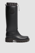 Moncler Black Rainboots