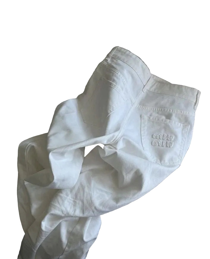 The Blythe White Jeans