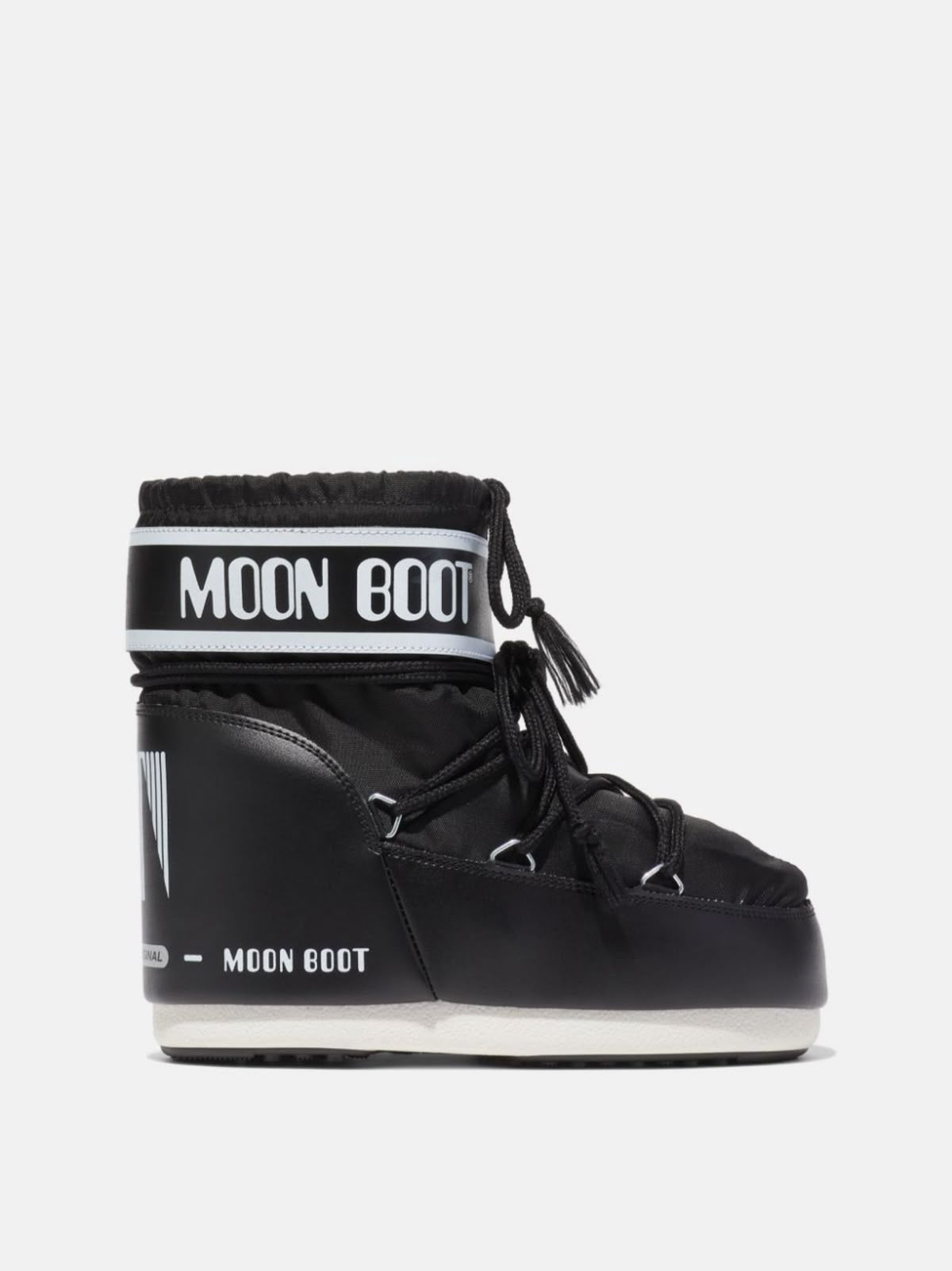 BLACK ICON LOW SNOWBOOTS