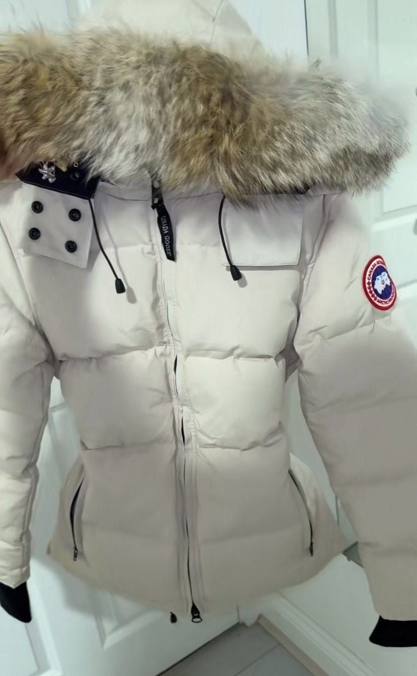 The Yolande White Coat