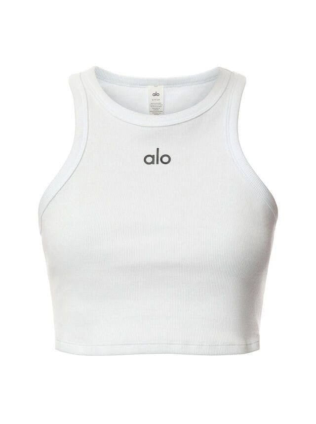 The Serena Ribbed Crop Tank