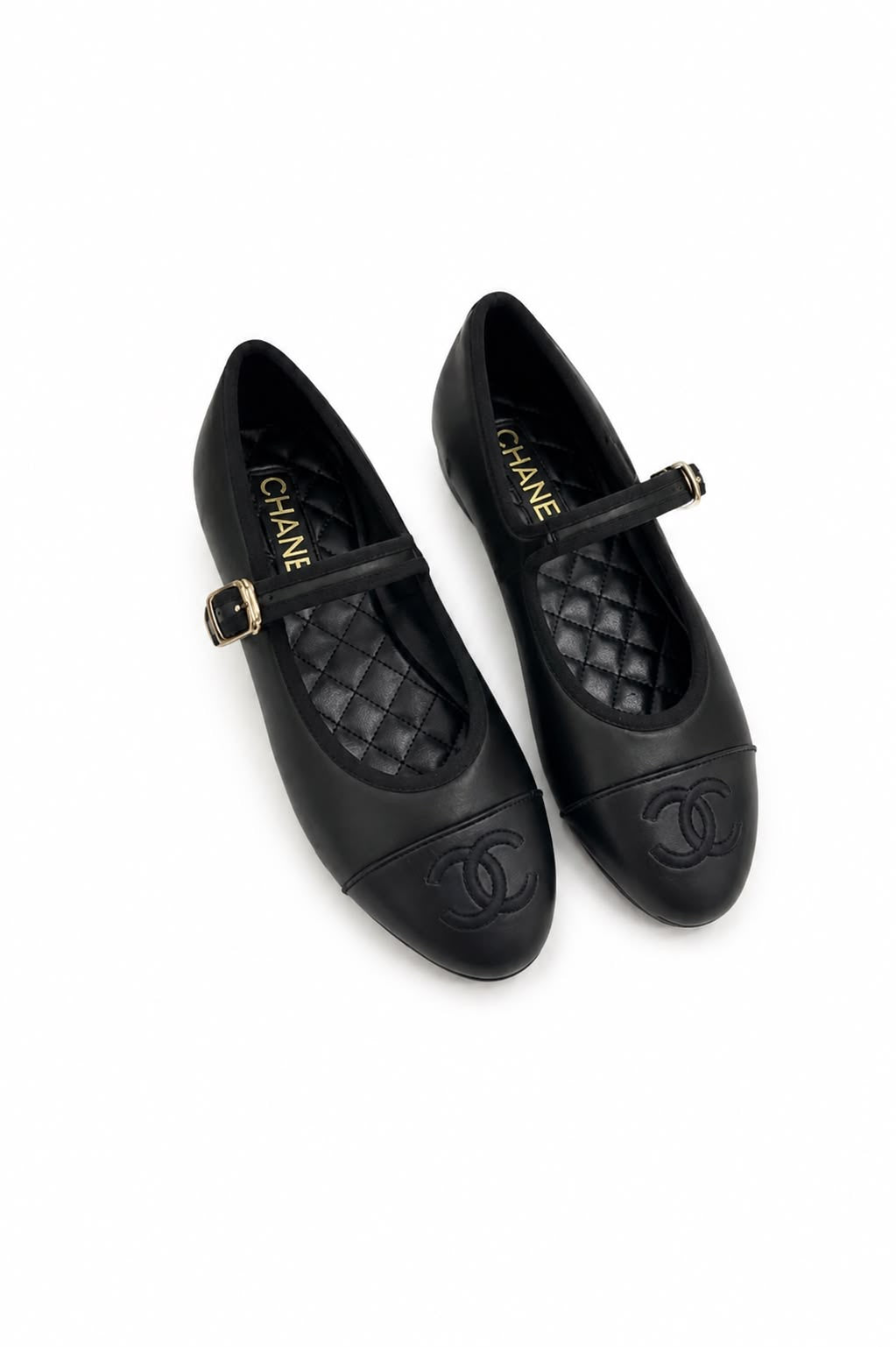 The Black Élan Mary Jane Flats