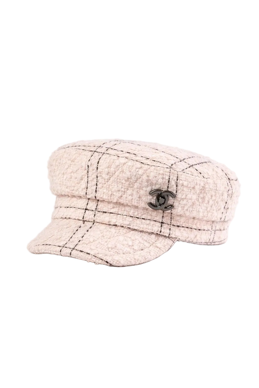 The Rosé Tweed Cap