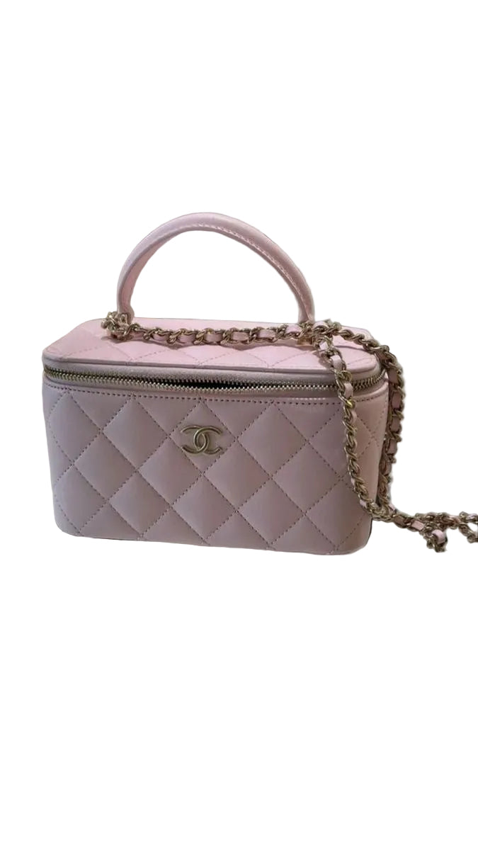 The Juliette Pink Vanity Bag