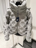 LV PUFFER COAT GREY